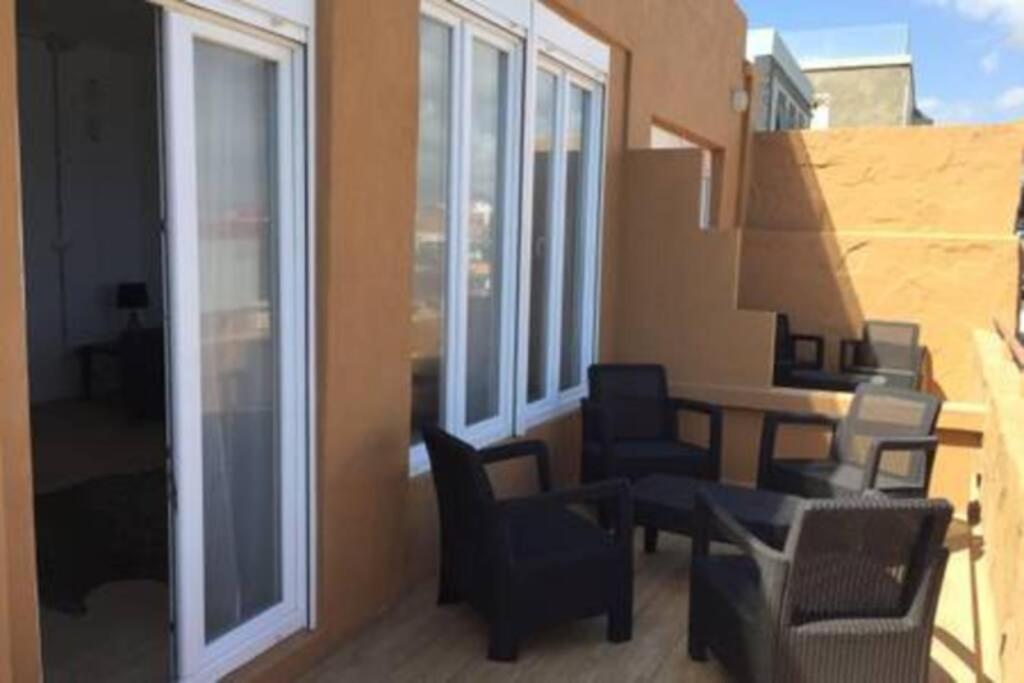 Big, Large Cozy Apartment With Sea View Ask For Additional Bedroom As An Extra Option Telde Dış mekan fotoğraf